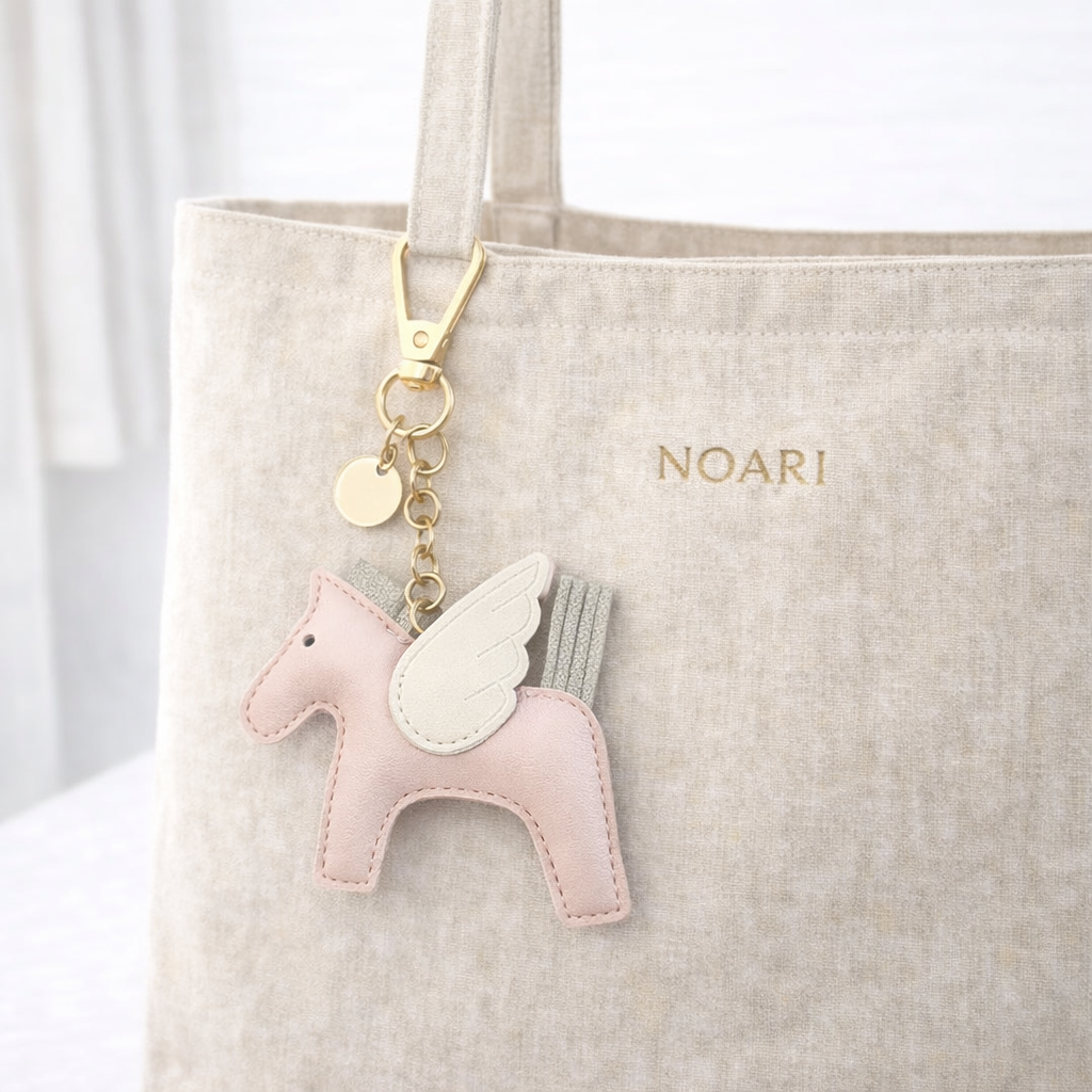 Pegasus Keychain Pink