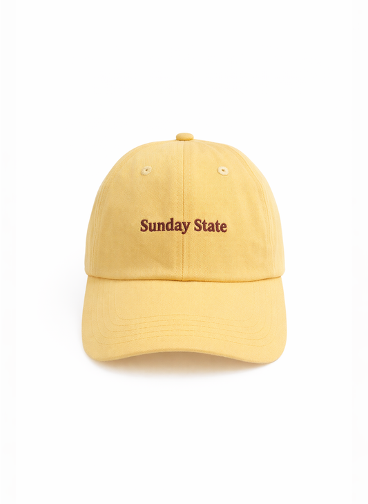 Sunday State Cap - Yellow Ochre