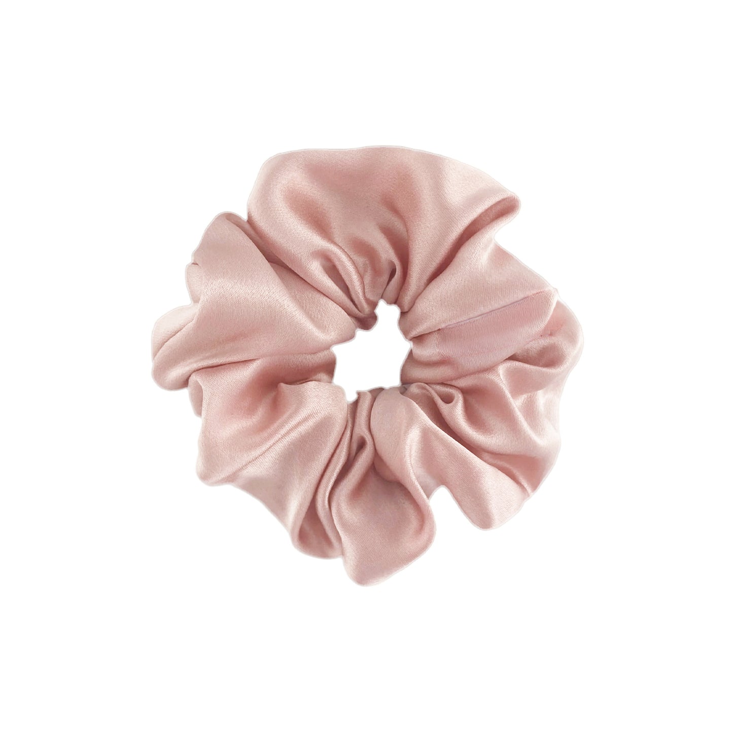 Silk Scrunchie - Blush Pink