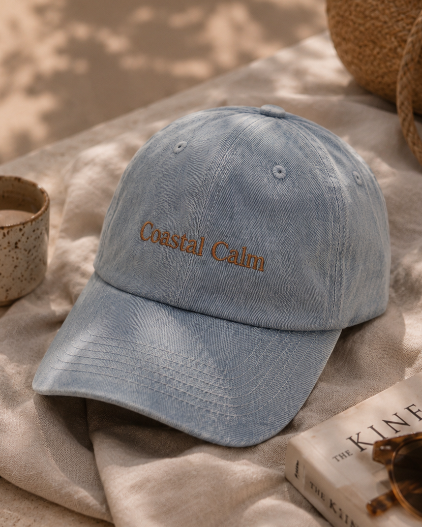 Coastal Calm Cap - Denim