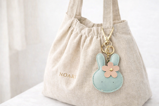 Bunny Keychain Blue