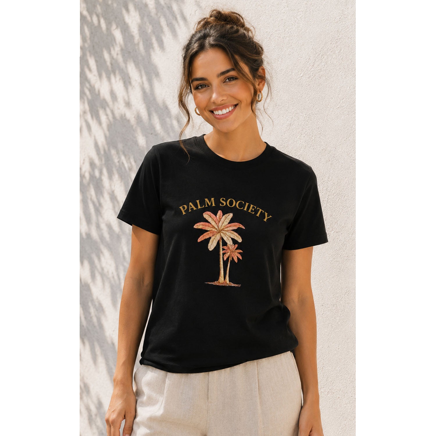 TShirt - Palm Society - Black