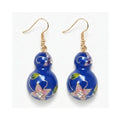 Earring Enamel Rin - Blue