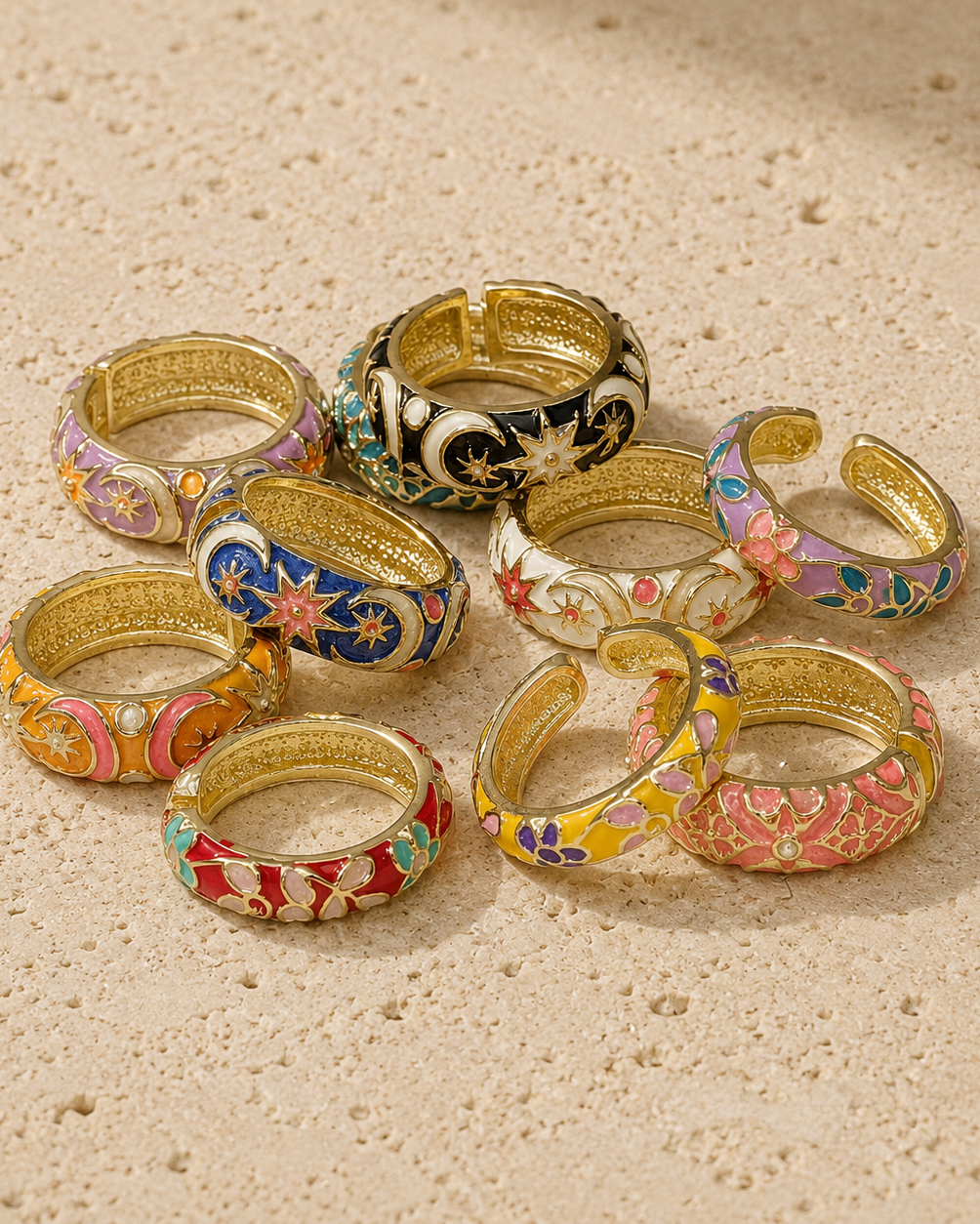 Ring Enamel - Assorted