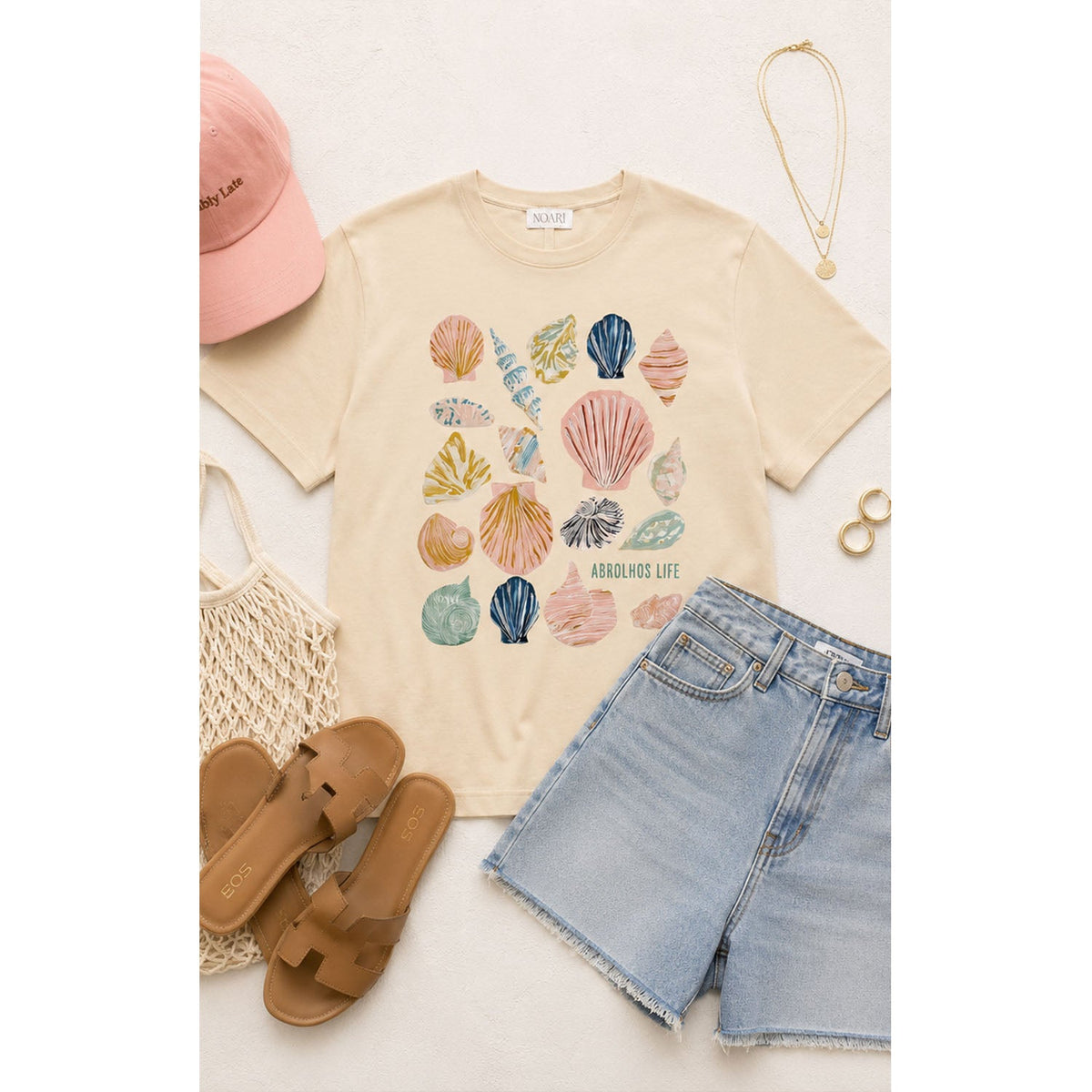 TShirt - Abrolhos Life - Cream