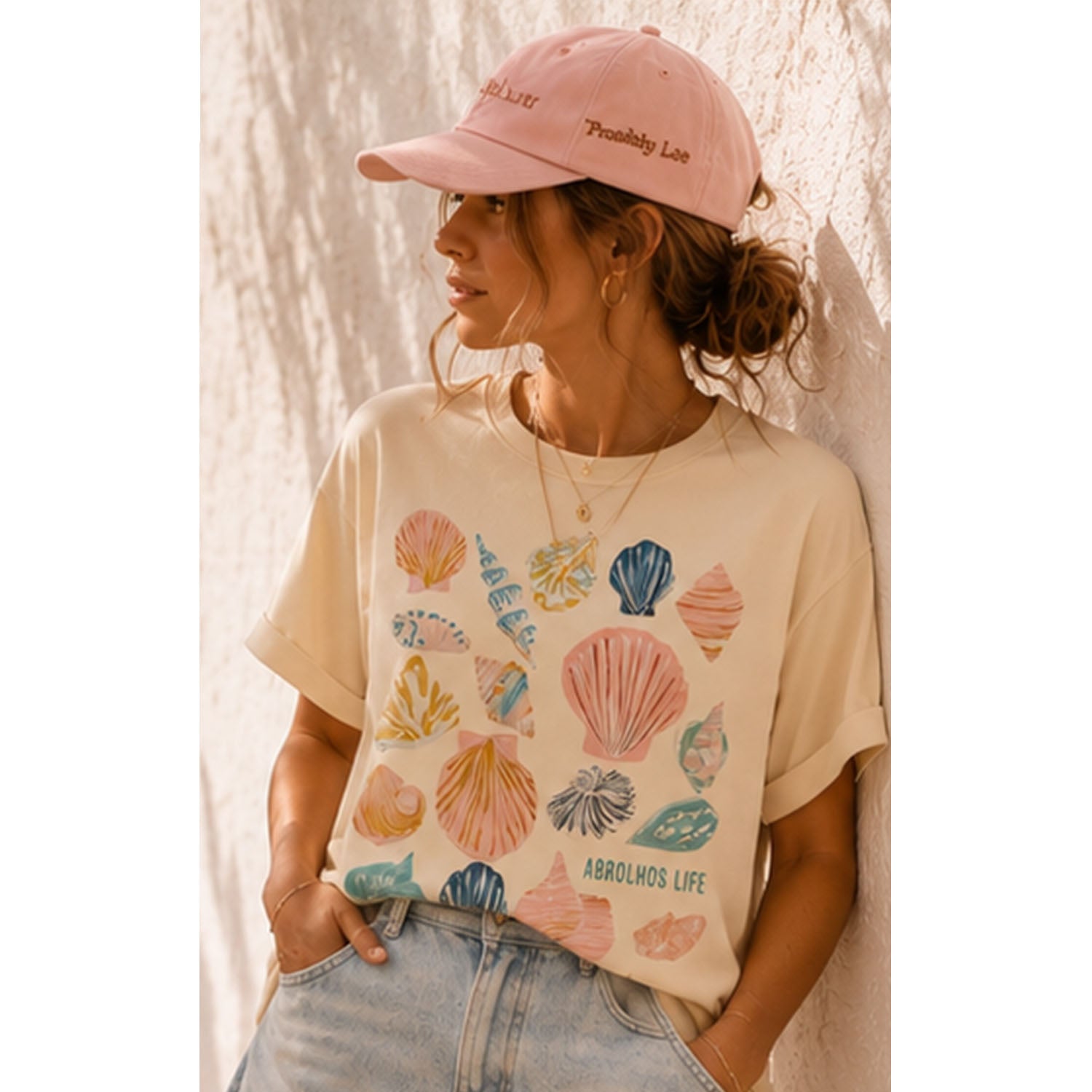 TShirt - Abrolhos Life - Cream