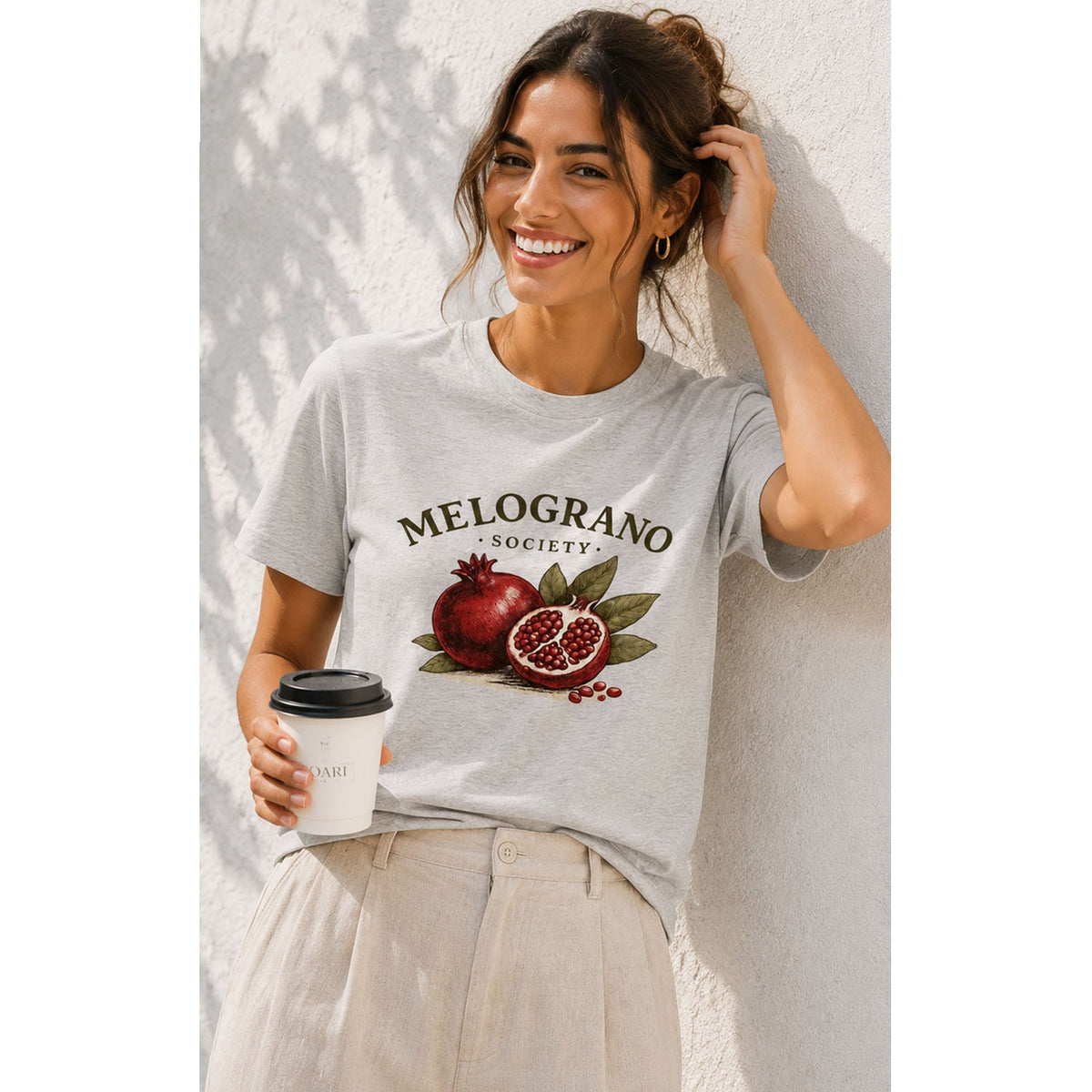 TShirt - Melograno Society - Grey