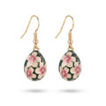 Earring Enamel Hana - Green