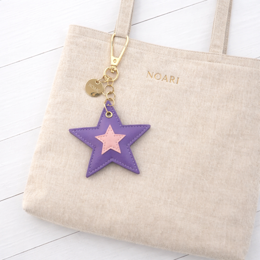 Star Keychain Purple