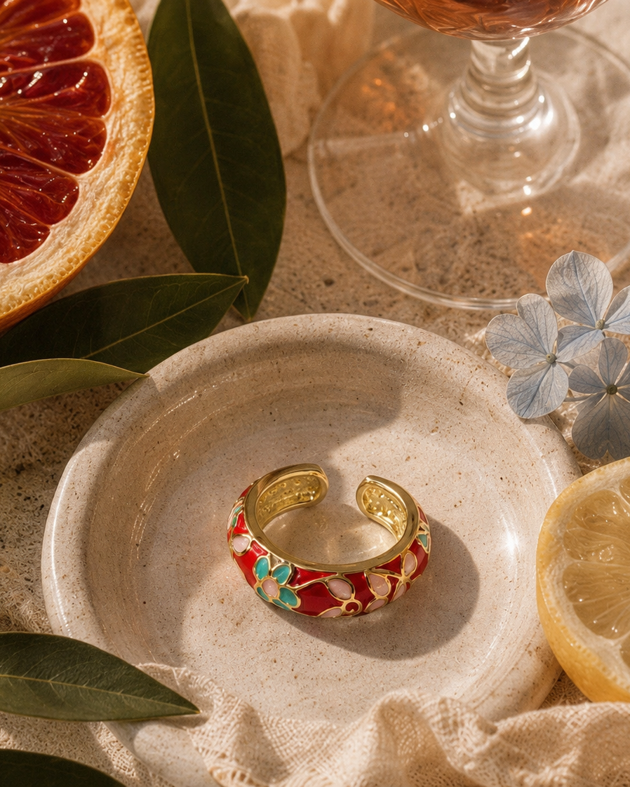 Ring Enamel - Assorted