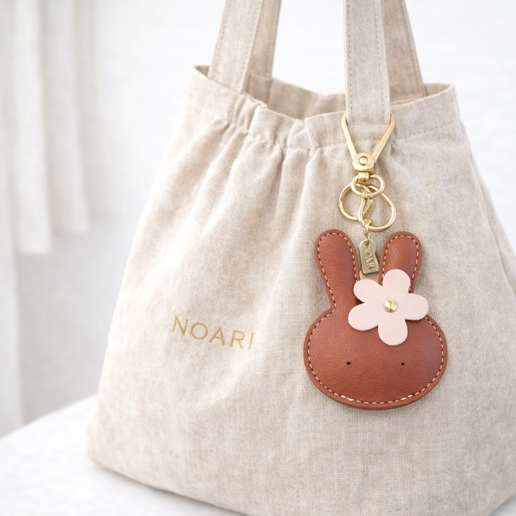 Bunny Keychain Ruby