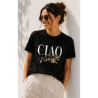 TShirt - Ciao - Black