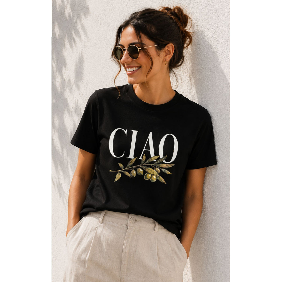 TShirt - Ciao - Black