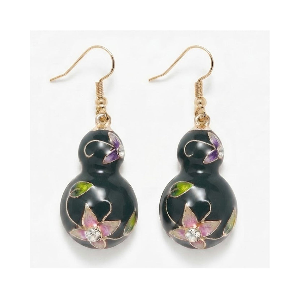 Earring Enamel Rin - Green