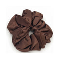 Silk Scrunchie - Chocolate