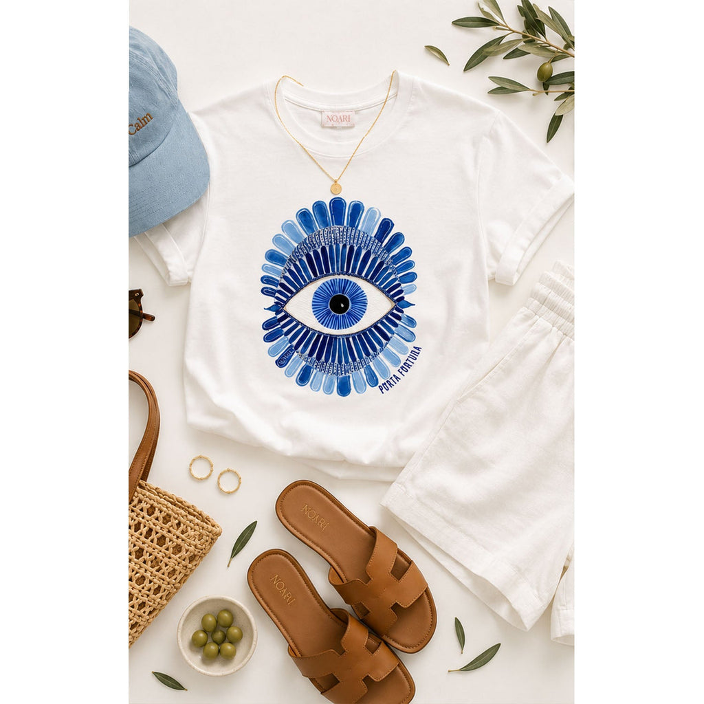 TShirt - Evil Eye - White