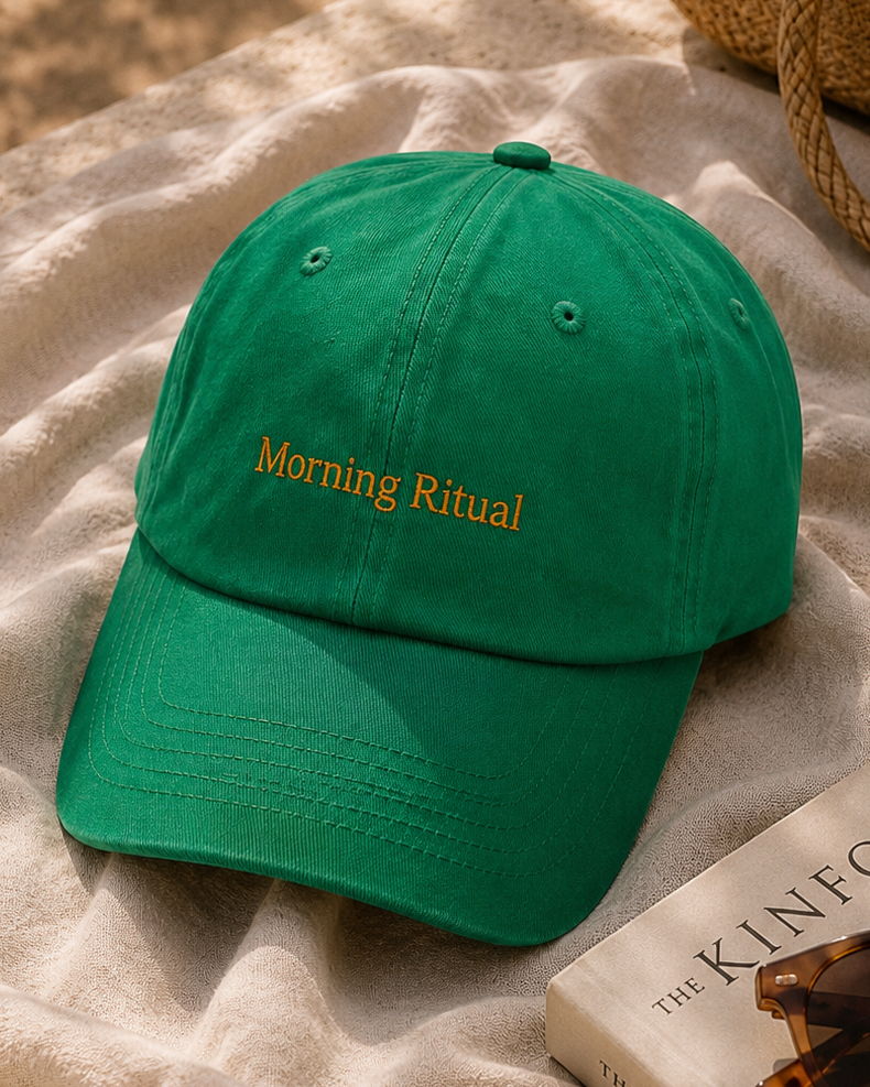 Morning Ritual Cap - Bottle Green