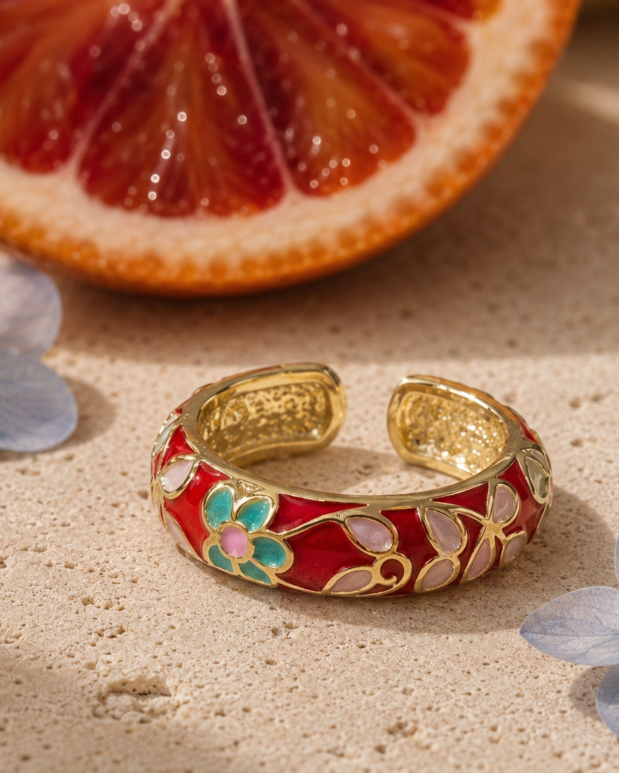 Ring Enamel - Assorted