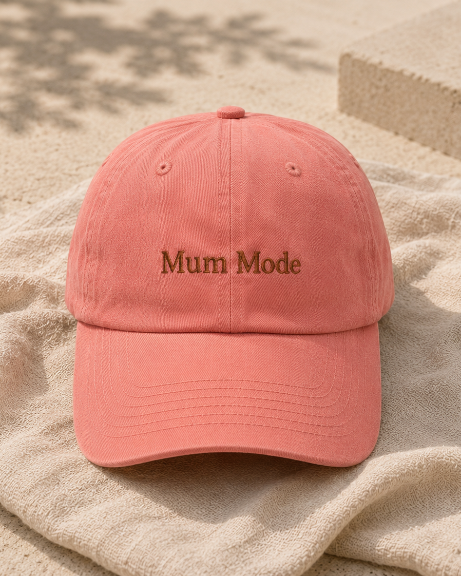 Mum Mode Cap - Plum Pink