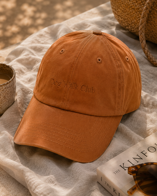 Dog Walk Club Cap - Rust