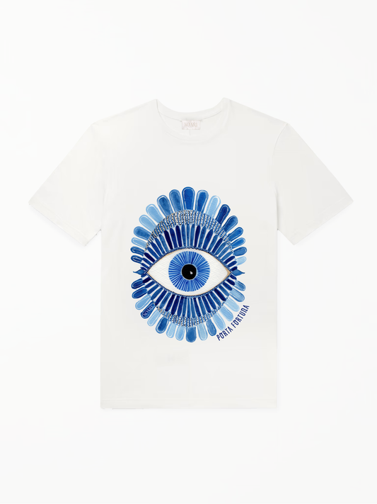 Evil Eye Tshirt - White