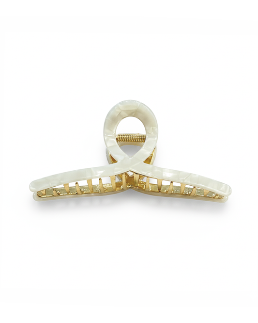 Hairclaw - Cloud White Twist