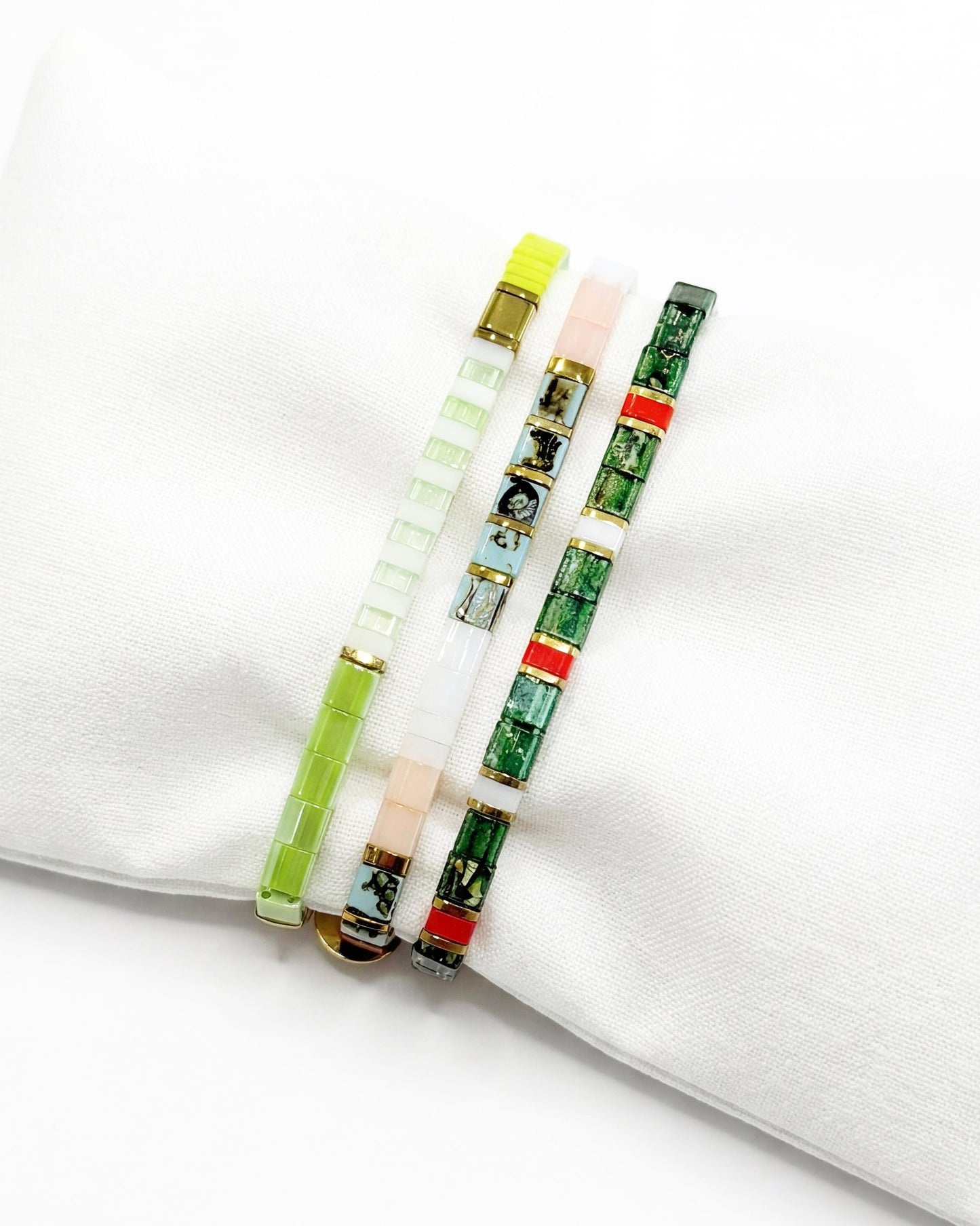 Tila Bracelet Stack - Juniper