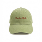 Cap Matcha Mode - Olive Green