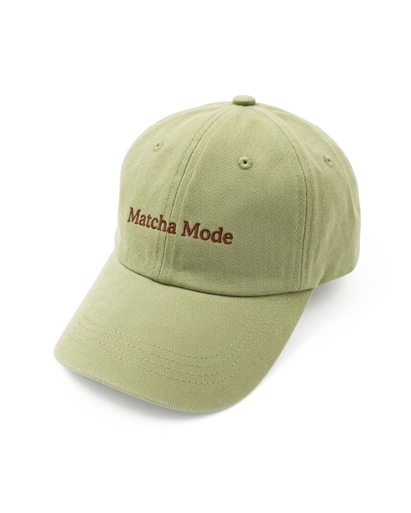 Matcha Mode Cap - Olive Green