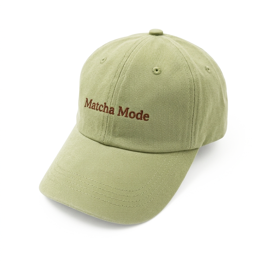 Cap Matcha Mode - Olive Green