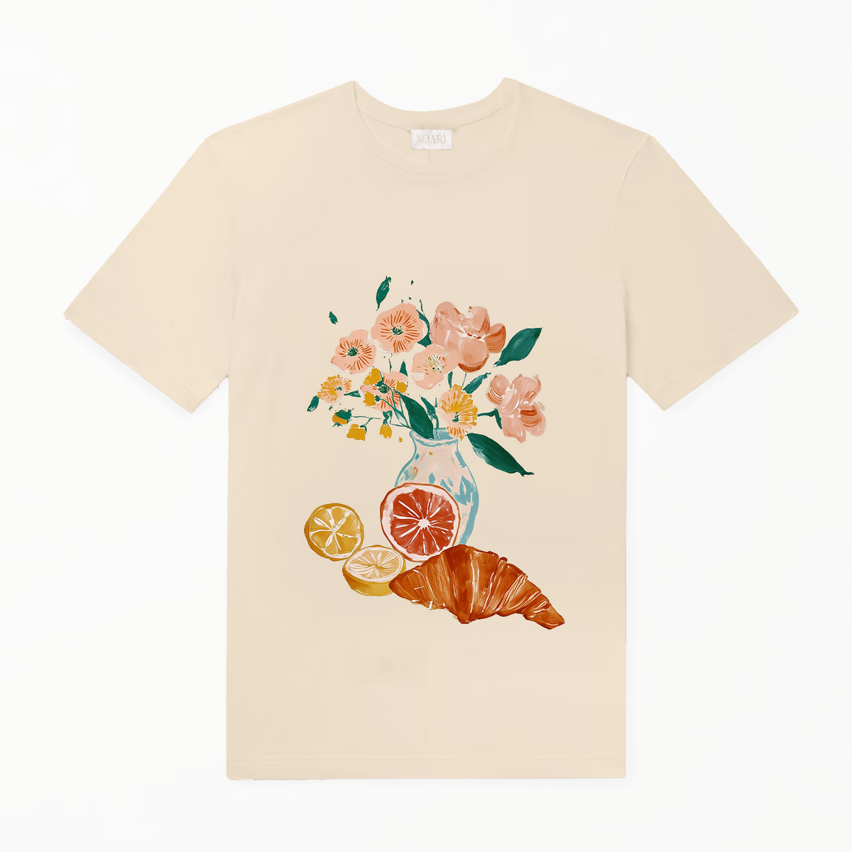 TShirt - Morning Croissant - Cream