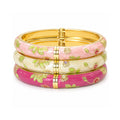 Bangle stack Dark Pink – Set of 3