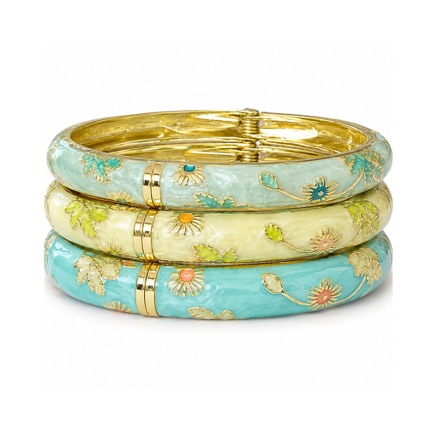 Bangle stack Blue – Set of 3