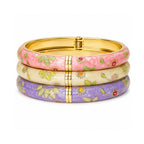 Bangle stack Lilac – Set of 3