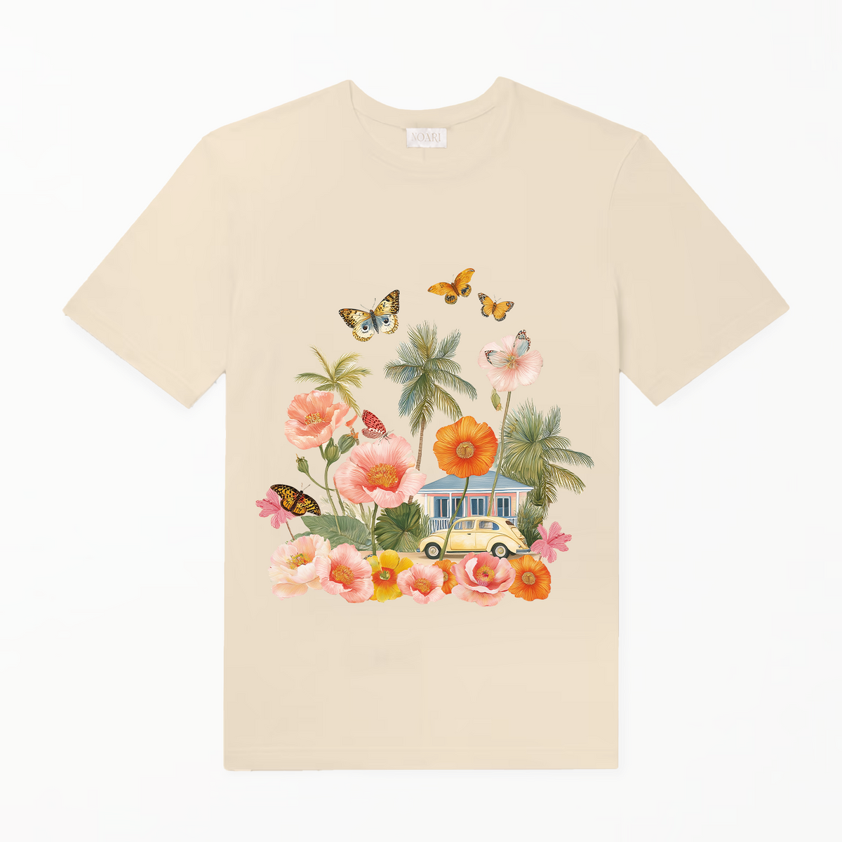 TShirt - Beach House - Cream