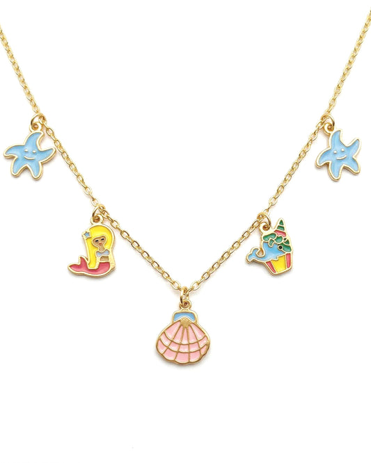 Beach Days Charm Necklace