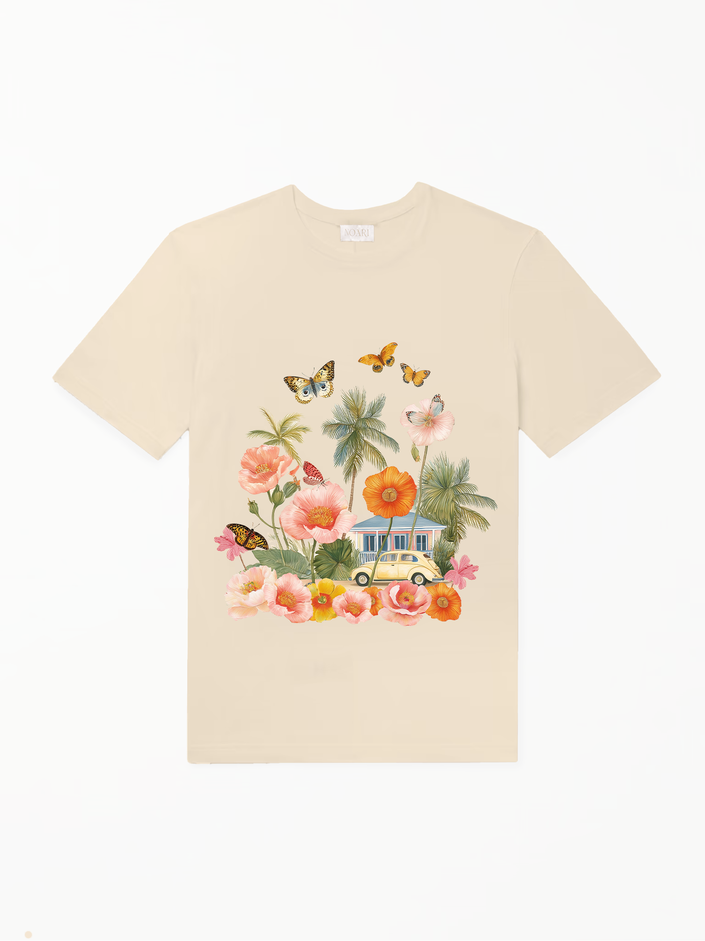 Beach House Tshirt - Cream