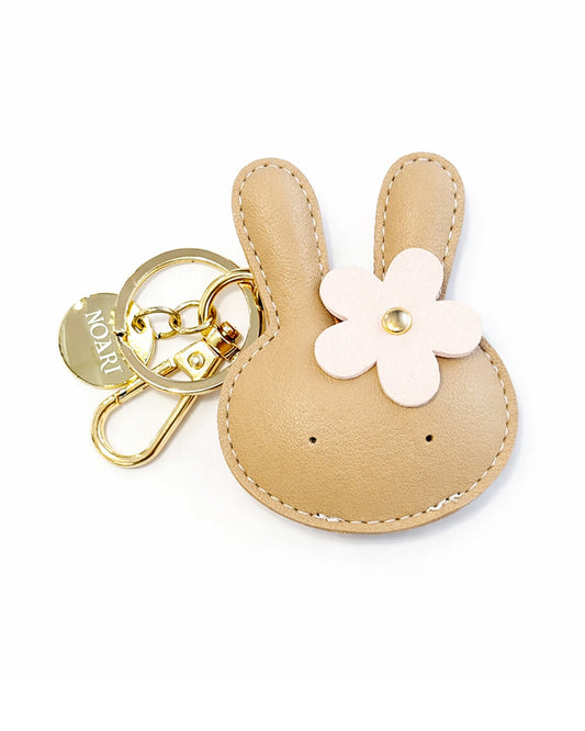 Bunny Keychain Beige