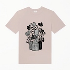 TShirt - Vase B&W - Taupe