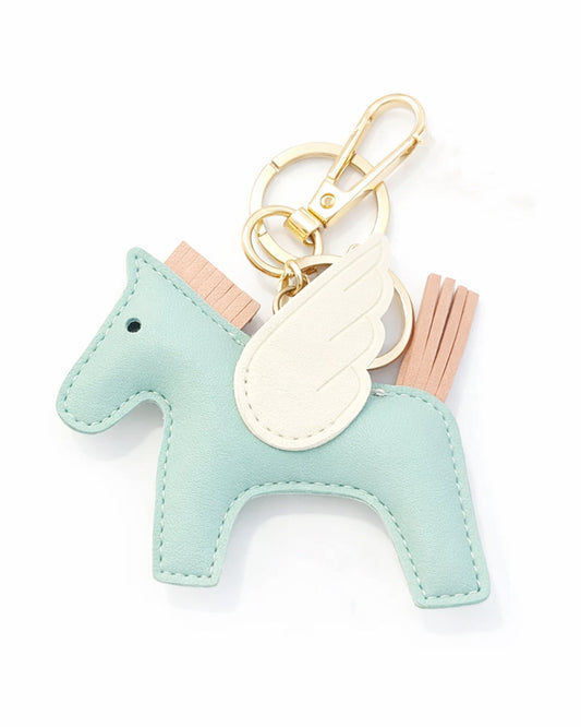 Pegasus Keychain Blue
