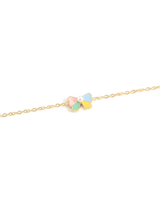 Bow Charm Bracelet