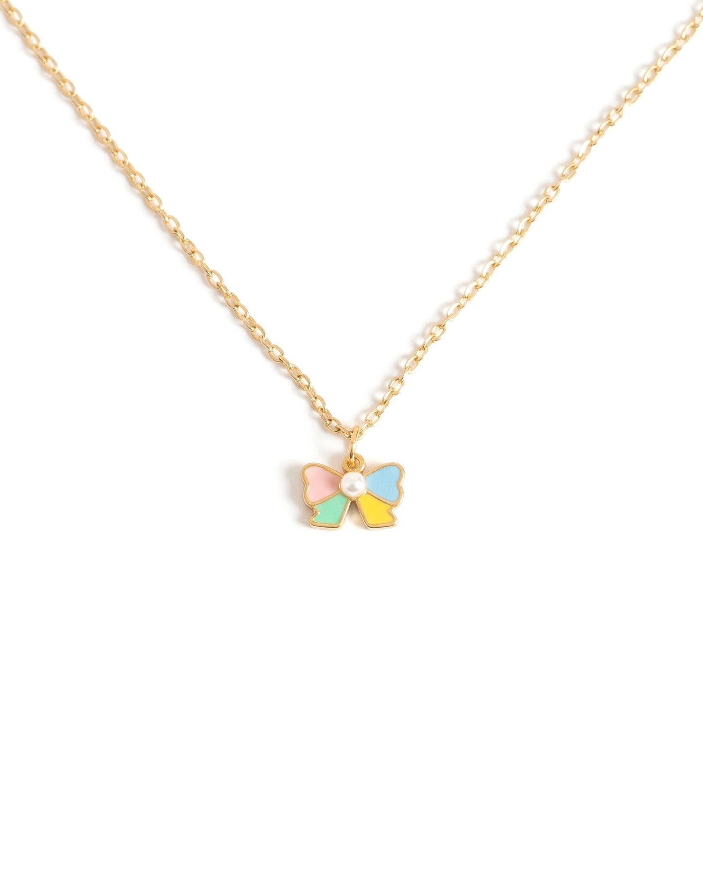 Bow Charm Necklace