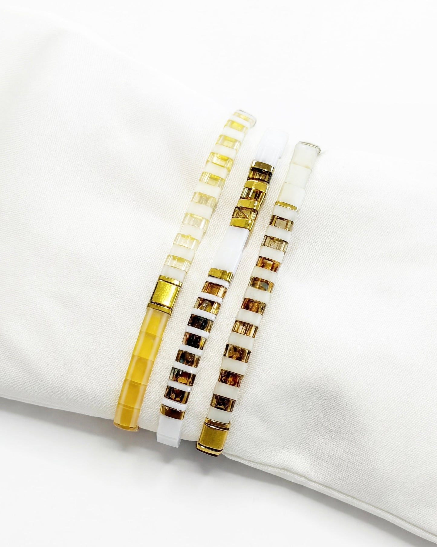 Tila Bracelet Stack - Citrine