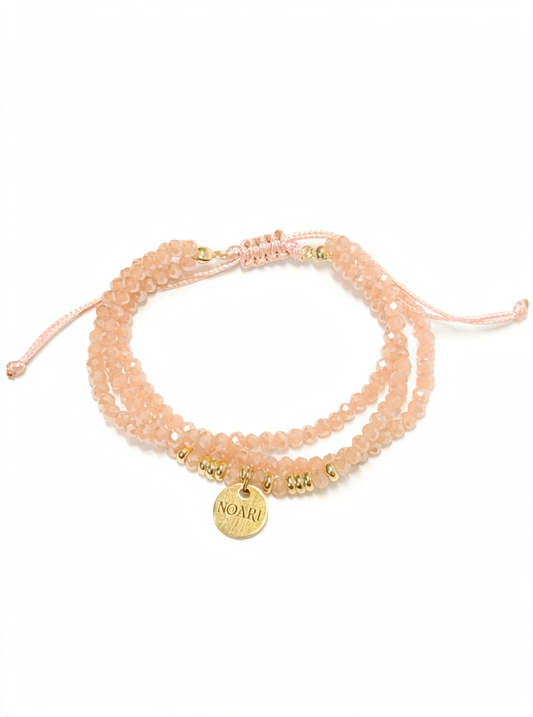 Clementine Bracelet - Peach