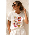 TShirt - Butterflies ONE IN MILLION - White