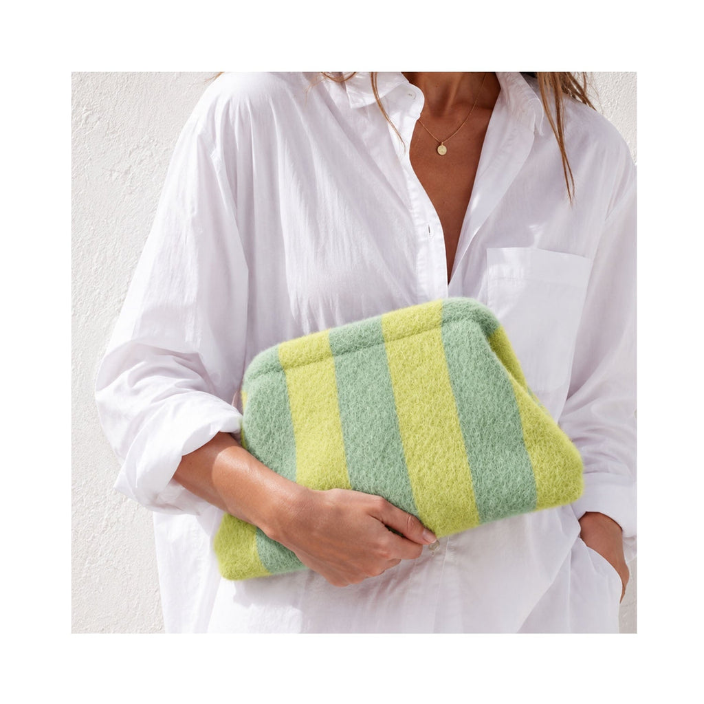 Clutch Fluffy Cloud - Jane (Yellow Green)