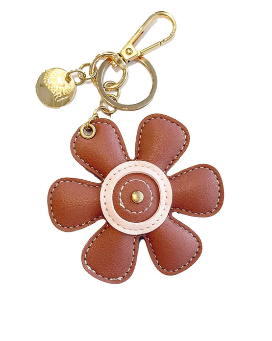 Flower Keychain Ruby
