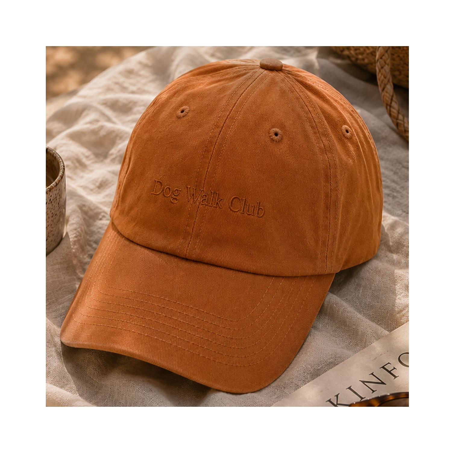 Cap - Dogwalk Club - Rust