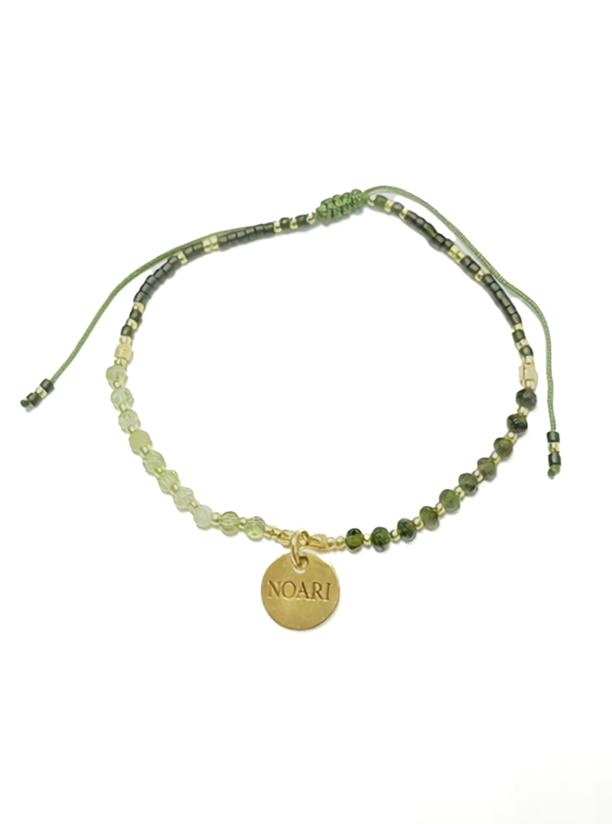 Miyuki Bracelet - Moss