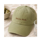 Cap Matcha Mode - Olive Green